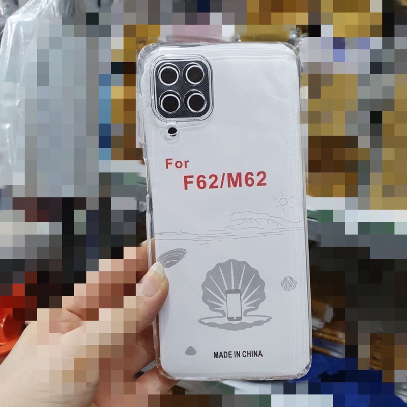 Samsung M62 Chung Samsung / F62 บริษัทเคสใสยืดหยุ่น