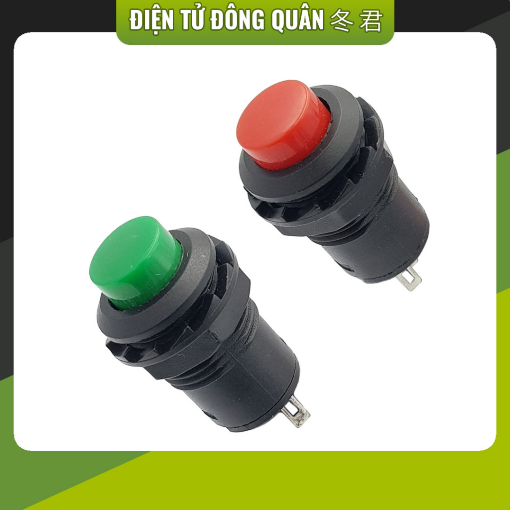 [HCM] ปุ่มกดถือเอง DS-425A (น้ําเงิน แดง) [ELECTRONICS]