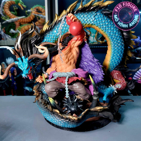 Onepiece Four Emperor Kaido Hundred Beasts Model - Super Cool 30CM Dragon Shape Kaido Hundred Beasts