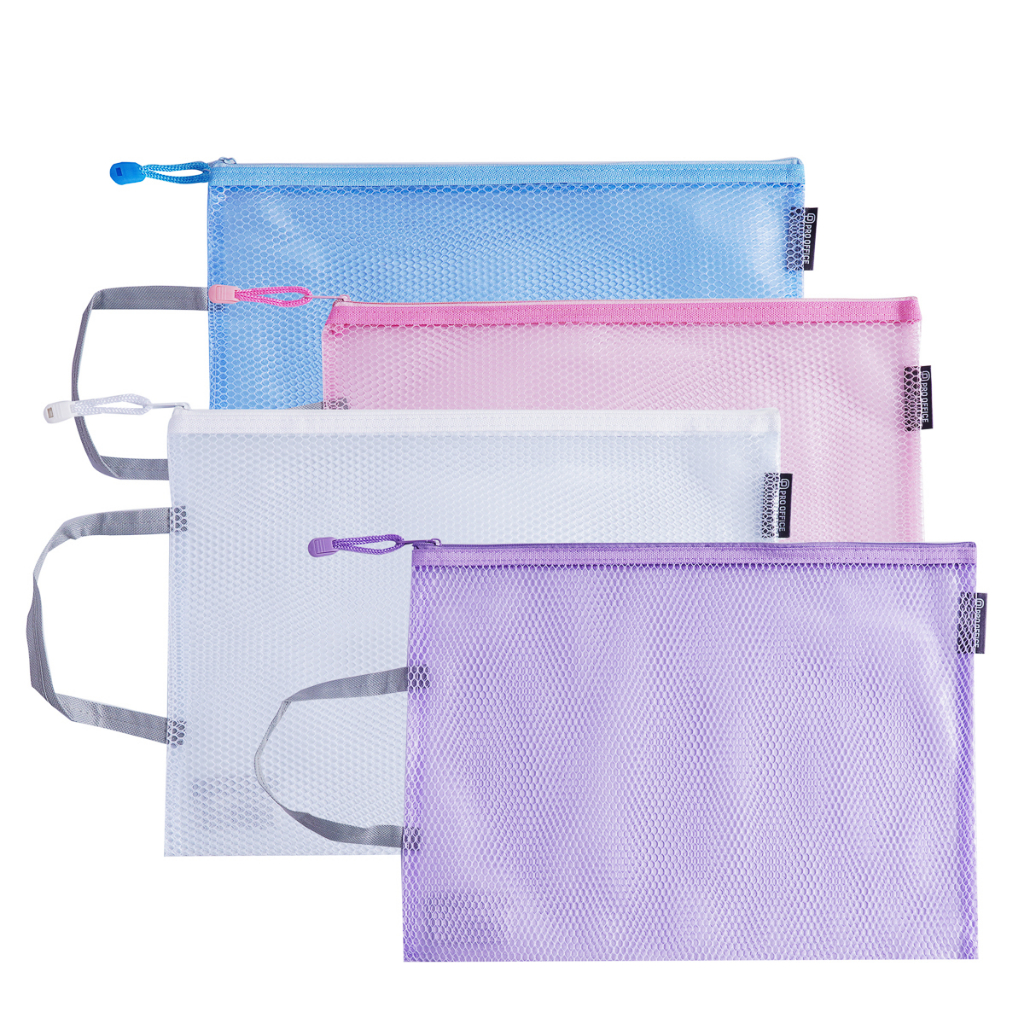 PRO OFFICE กระเป๋าเอกสารมีหูหิ้วและซิปแข็ง PO-ZB301/304