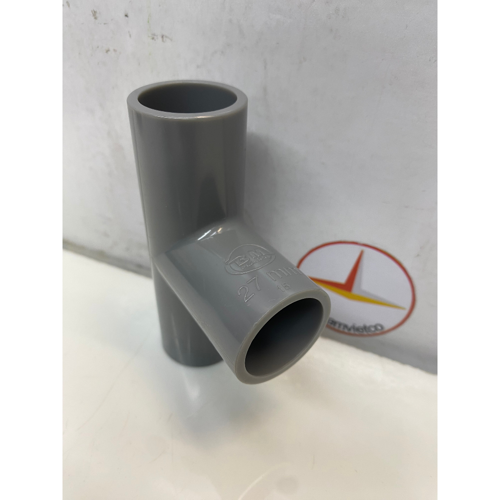พลาสติก PVC Binh Minh PVC 27 ชิ้น (Tee)_T27
