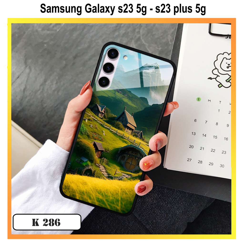 เคสโทรศัพท์ภูมิทัศน์ 3D Country สําหรับ Samsung Galaxy S23 5G