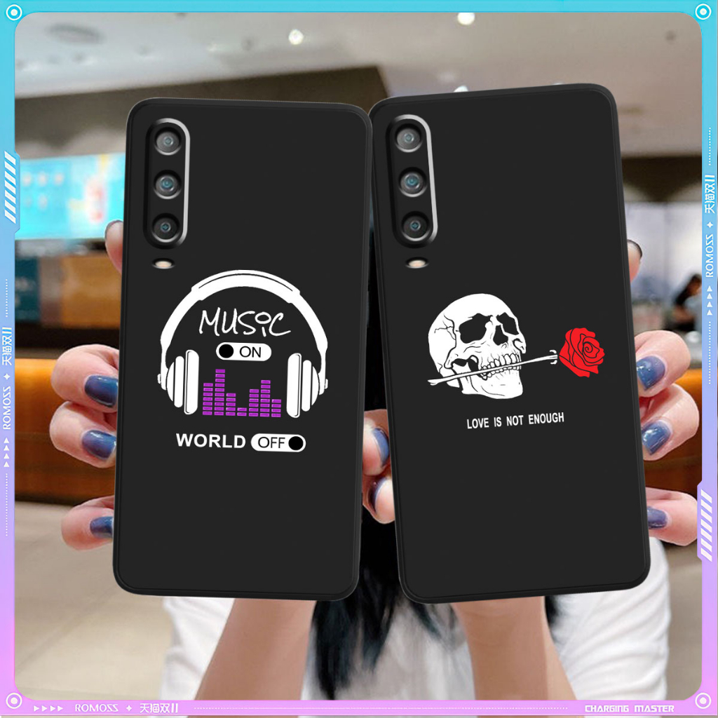 (เคสของแท้) เคส Huawei P20 / P30 / P30 PRO / P30 LITE Square Edge พร้อมสีส้ม / Ticker Protection