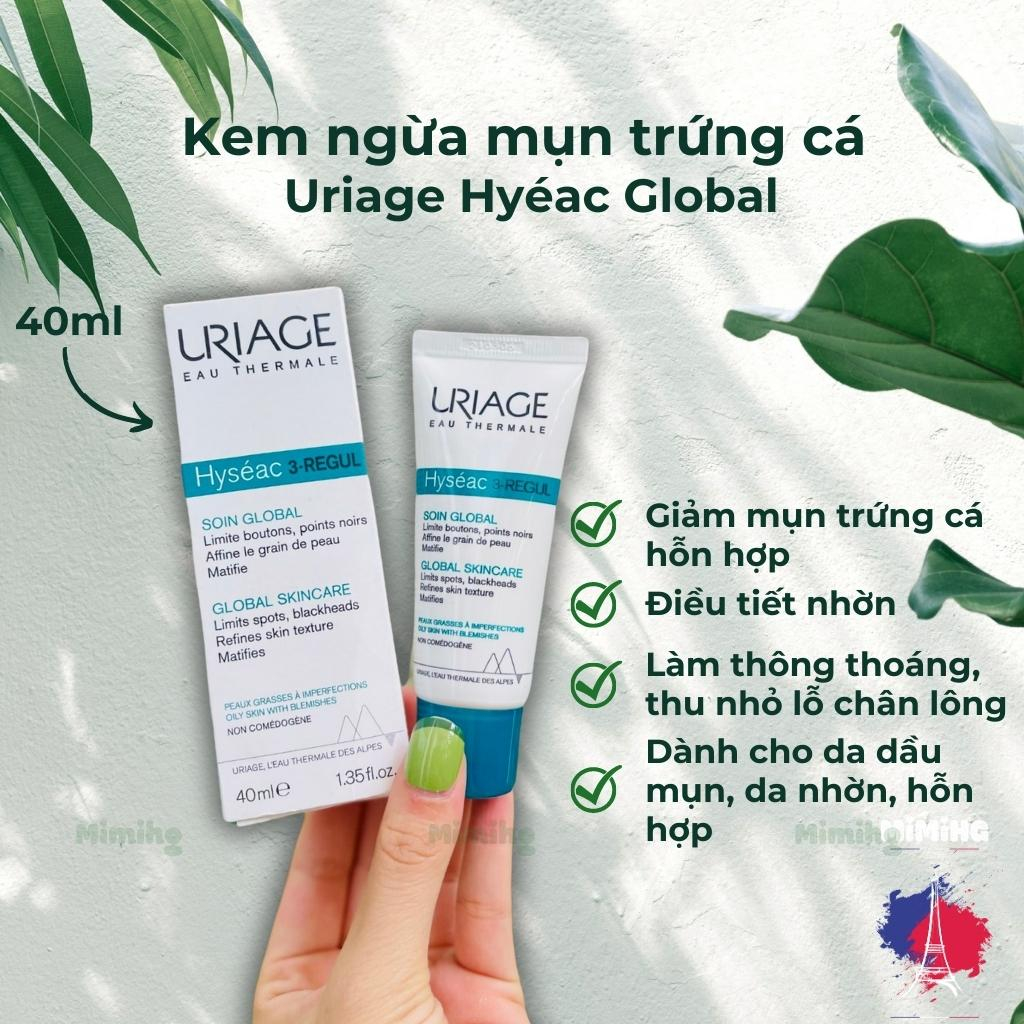 Uriage Hyseac 3-Regul Soin Global Lotion ช ่ วยให ้ ผิวสะอาด สิวและชุ ่ มชื ้ นและสีสม ่ ําเสมอ _ Memi HG
