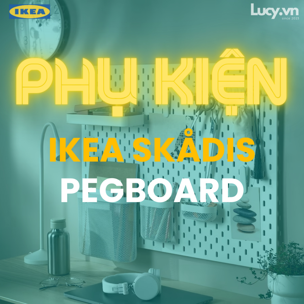 อุปกรณ์เสริมสําหรับ IKEA SKÅDIS Pegboard
