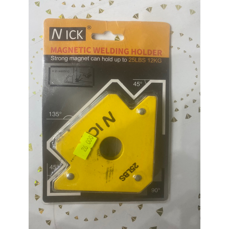 ชนิดมุมดูดแม่เหล็ก 12กก. (25LBS), 22กก. (50LBS), 33กก. (75LBS)