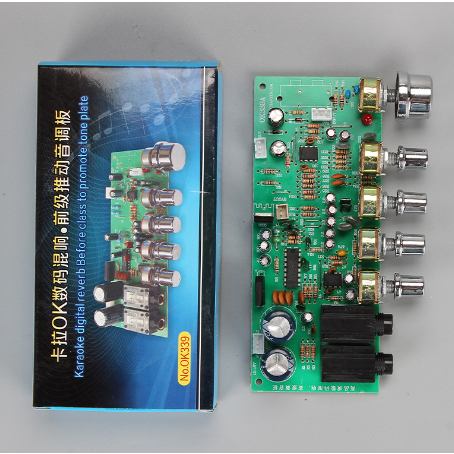 วงจรเสียงสะท้อนคาราโอเกะ OK239 PT2399 คาราโอเกะ Reverb 4558