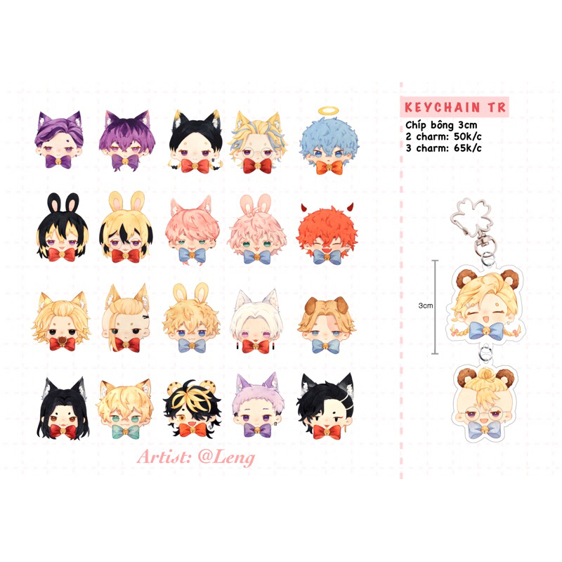 [Tokyo Revengers] พวงกุญแจ chibi LIMITED