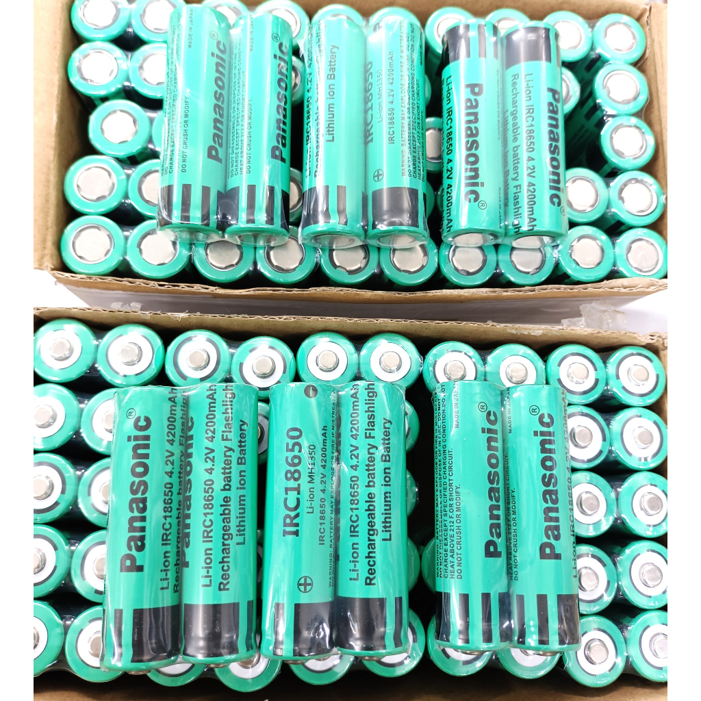 ถ่านชาร์จ Panasonic 18650 (4.2v/4200mAh)