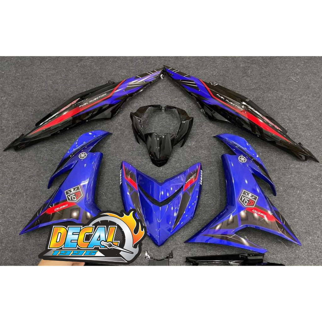 EXCITER 150 STAMP Y15 ZR BLUE BLUE 3-LAYER PREMIUM STAMP SUPER DURABLE, SUPER STICKY