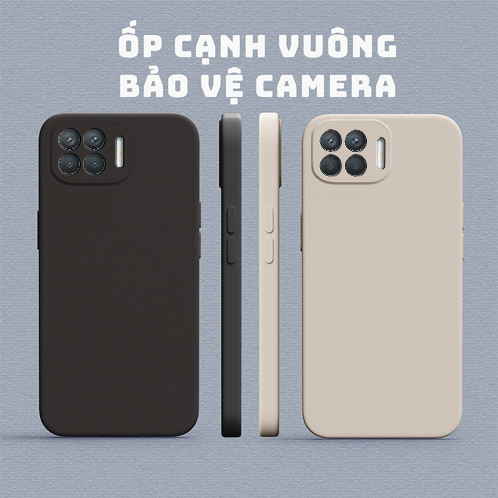 เคสโทรศัพท์ Square Edge สําหรับ OPPO 93 - OPPO A73 | SMOOTH TPU CASE FULL CAM PROTECTION