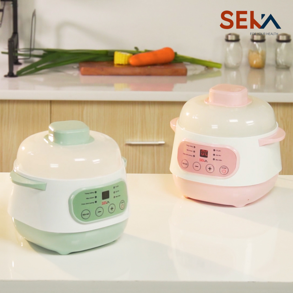 เซก้า GT68-GT69 หม้อตุ๋นโจ๊ก หม้อตุ๋นอเนกประสงค์สะดวก ความจุ 1 ลิตร และ 2 ลิตร - สินค้าของแท้