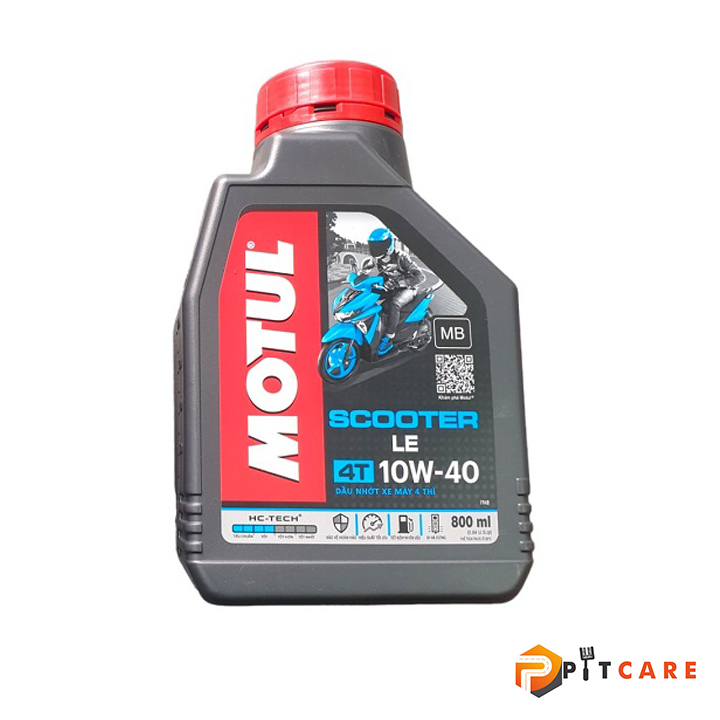 ราคาถูก Scooter Oil Motul Scooter LE 4T 10W40 800ml ของแท้