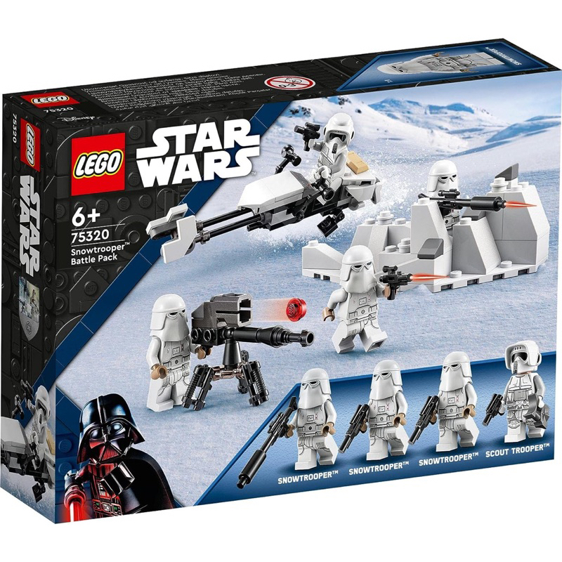 [HAPPY.BRICKS] LEGO STAR WARS - 75320 - SNOWSTROOPER BATTLE PACK