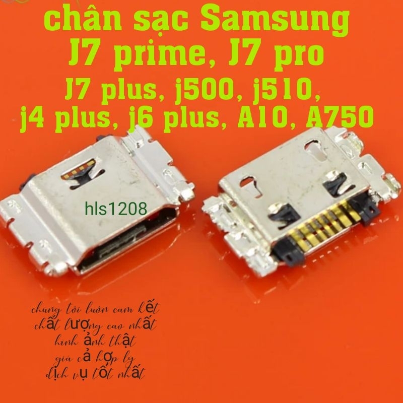 10 พินชาร์จสําหรับ Samsung J7 prime,j7 pro,j7 plus, j500,j510,j4 plus,j6 plus,A10,A750