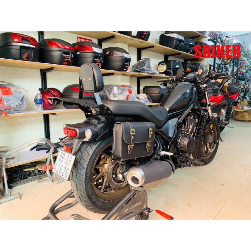 คลาสสิค SXR 155 กระเป๋าข้างหนัง Rebel
