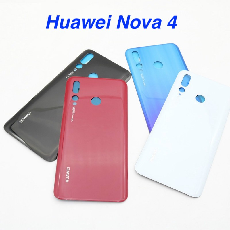 ฝาครอบหลัง Huawei Nova 4 ( ฟรีพร ้ อมกาว )