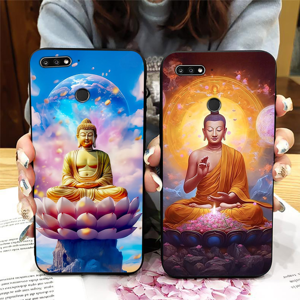 เคส Huawei y7 prime 2018 / huawei y7 pro 2018 พิมพ์ลายภาพพระโพธิสัตว์
