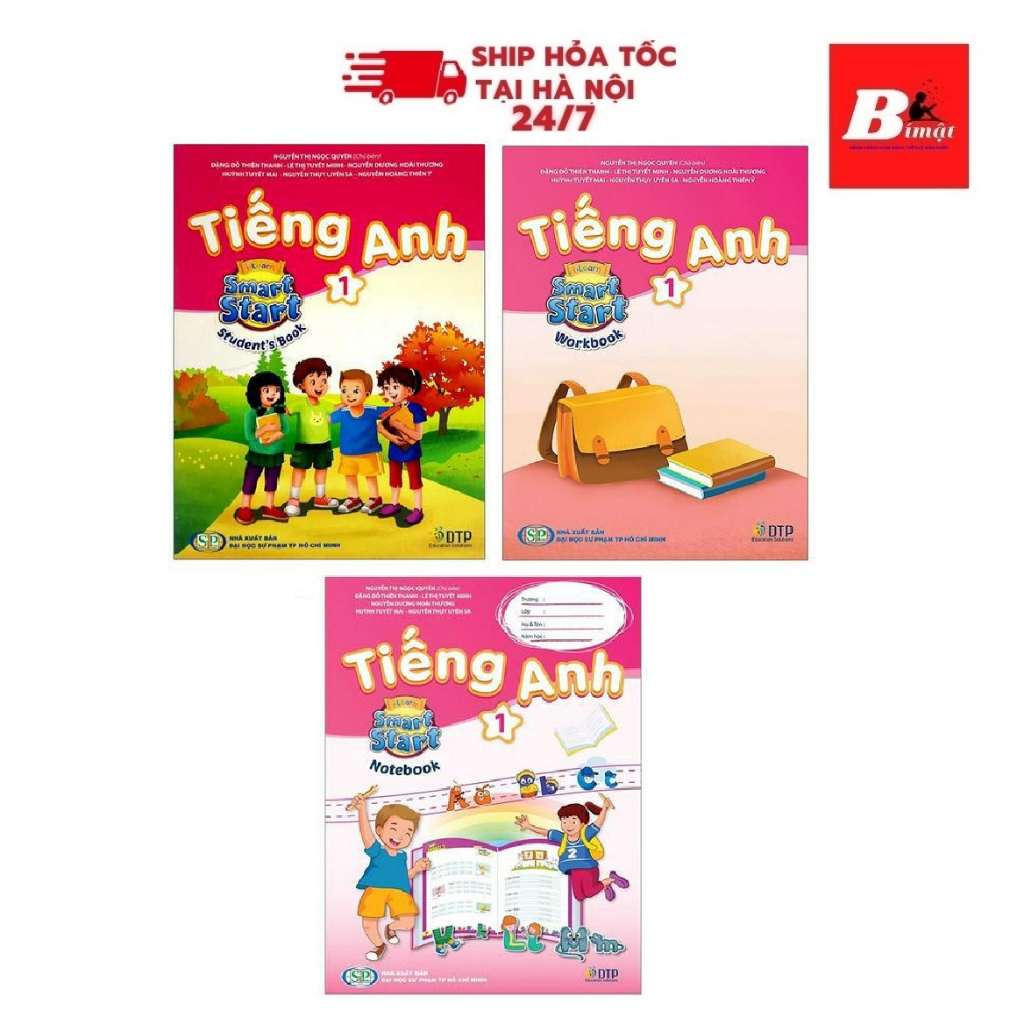 หนังสือ - หนังสือภาษาอังกฤษครบชุด 3 เล่ม I-Living Smart Start 1 (Workbook + Students Book + Note Boo