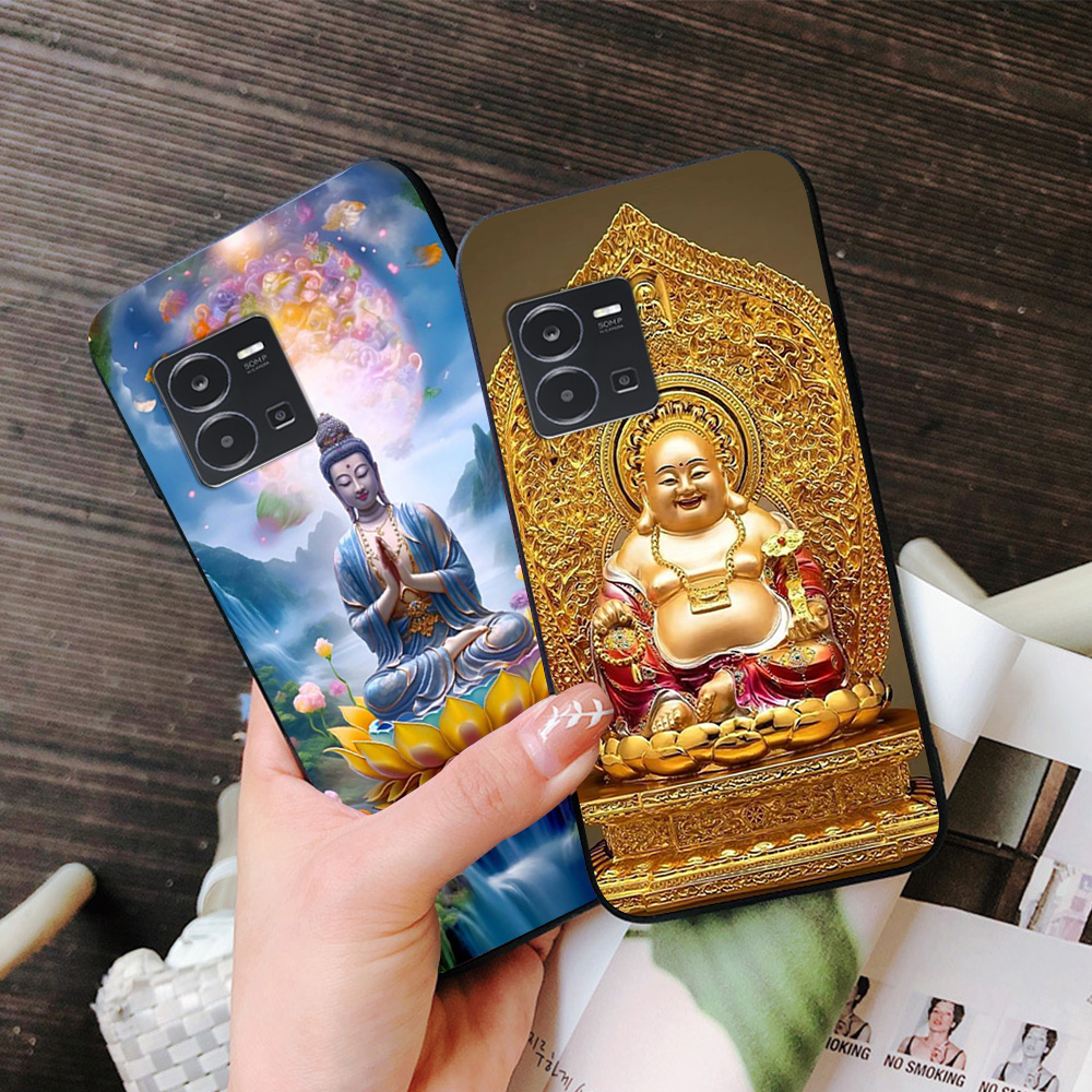 เคส Vivo y35 / y55 2022 4g / vivo y55 2022 5g พิมพ์ด้วยภาพพระโพธิสัตว์