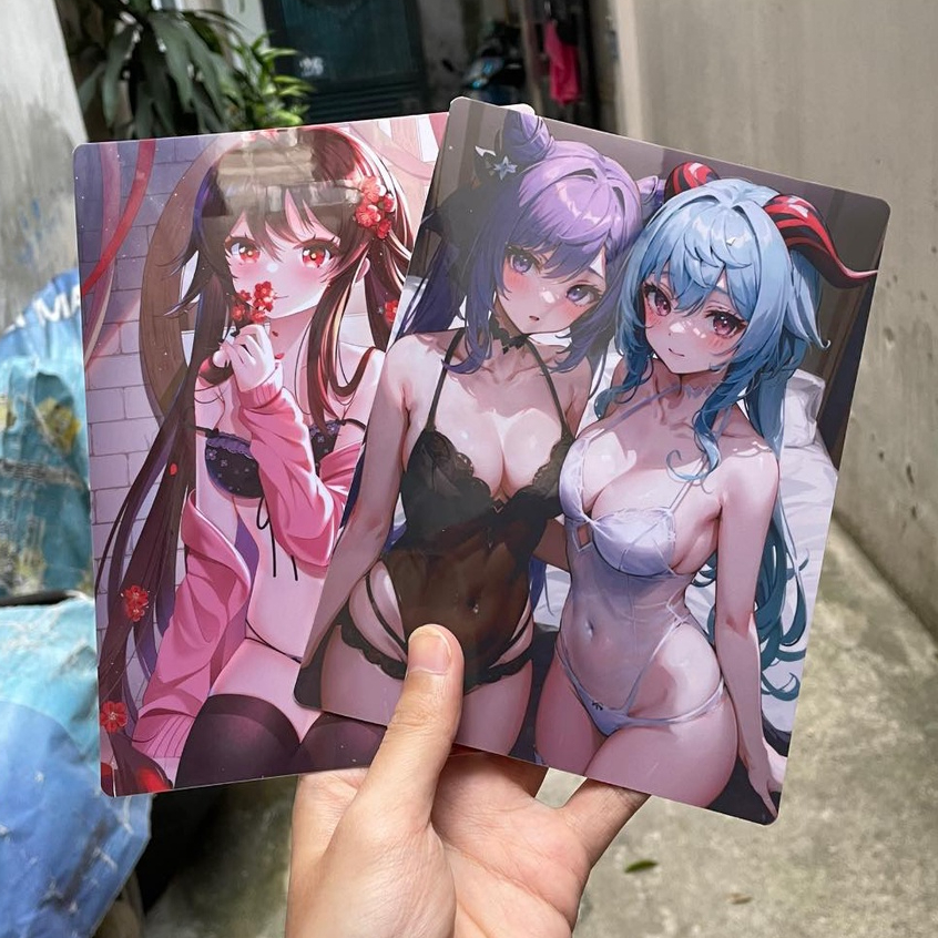 โปสเตอร์ PVC พิมพ์ตามความต้องการ - โปสเตอร์พลาสติกมุมโค้งมน - เลือกเกมของคุณเอง MANGA ANIME KPOP KST