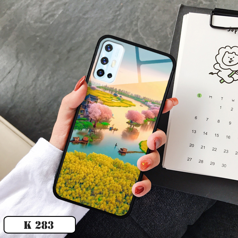 เคสโทรศัพท์ภูมิทัศน์ 3 มิติสําหรับ Vivo V17