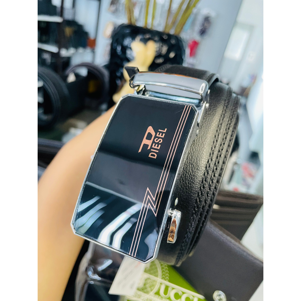 HCM- เข็มขัดหนังวัว 100%- 115] เข็มขัดหนังวัวผู้ชาย ยี่ห้อ DIESEL- 031