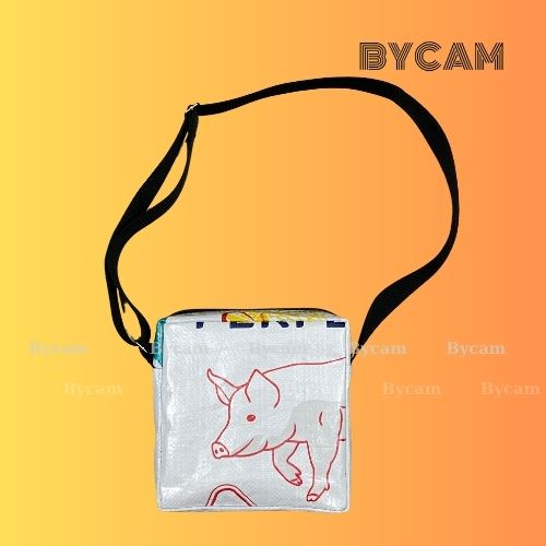 Recycled Square Bag bycam