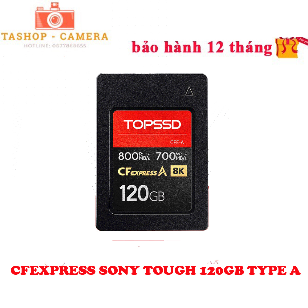 Sony CFexpress การ์ดหน่วยความจํา Type A 120GB 800MB/s