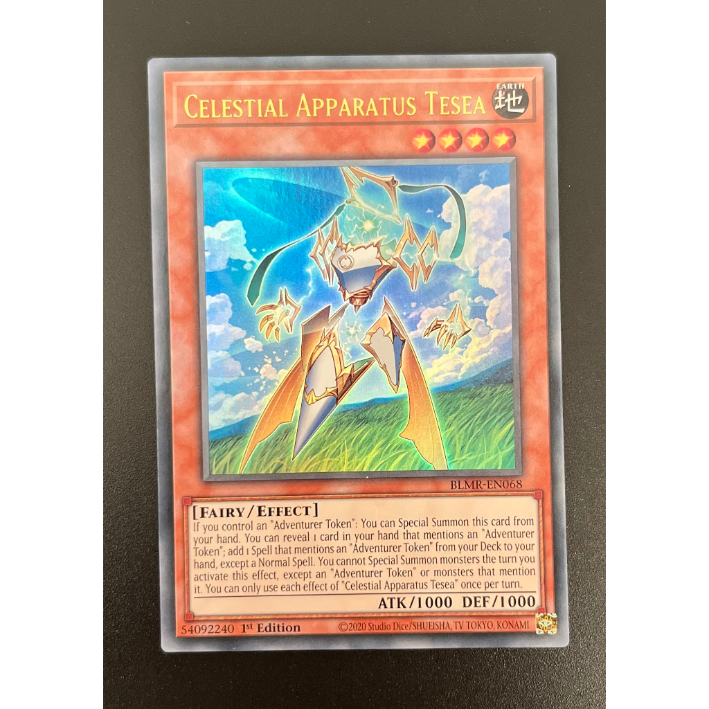 ผลิตภัณฑ์ NAME: YMS - [การ์ด Yugioh]-[TCG-UK]- BLMR-EN068 - Celestial Apparatus Tesea - Ultra Rare