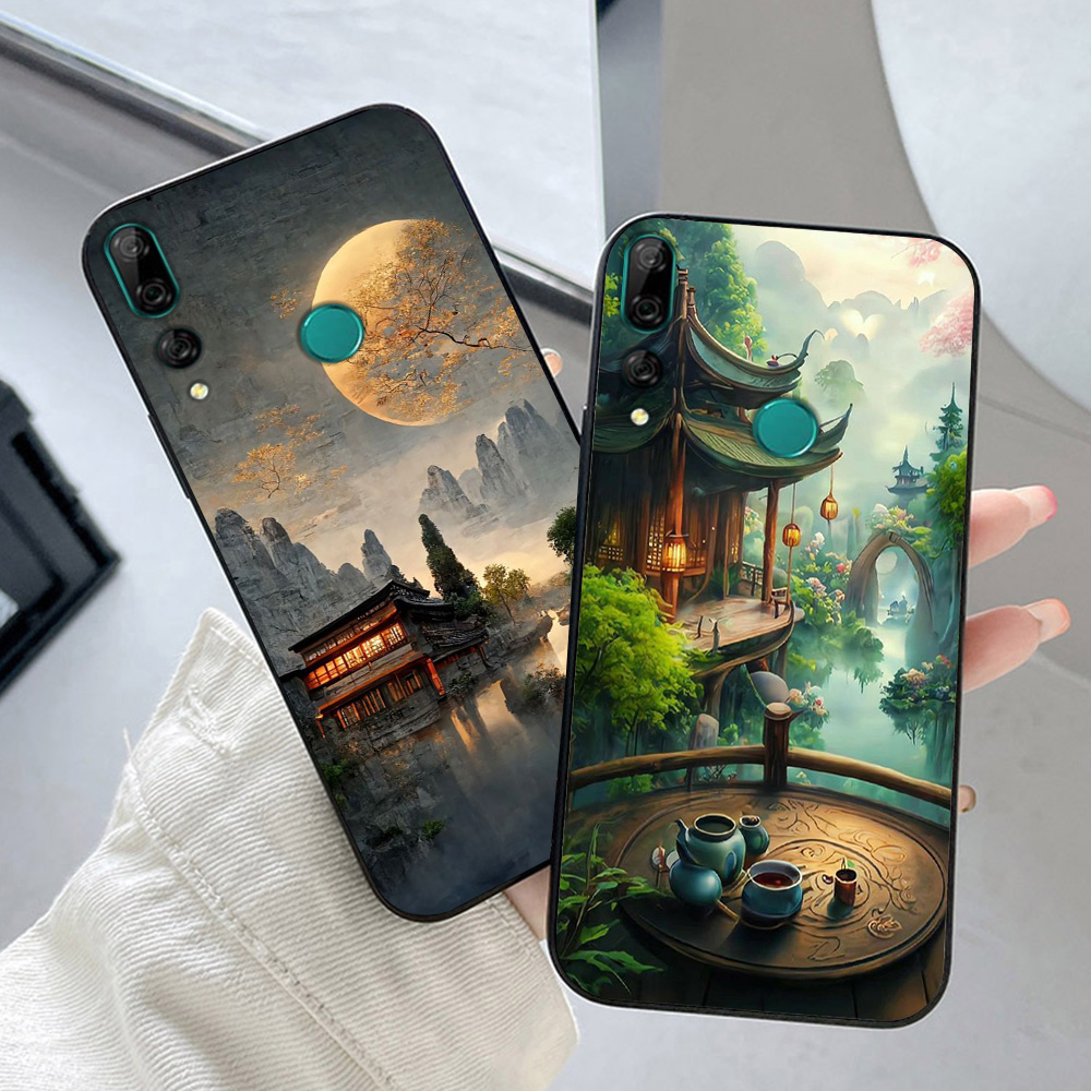 เคส Huawei y9 prime 2019 / huawei y9 2019 / y8s / y9s พิมพ์ลายภูมิทัศน์ญี่ปุ่น