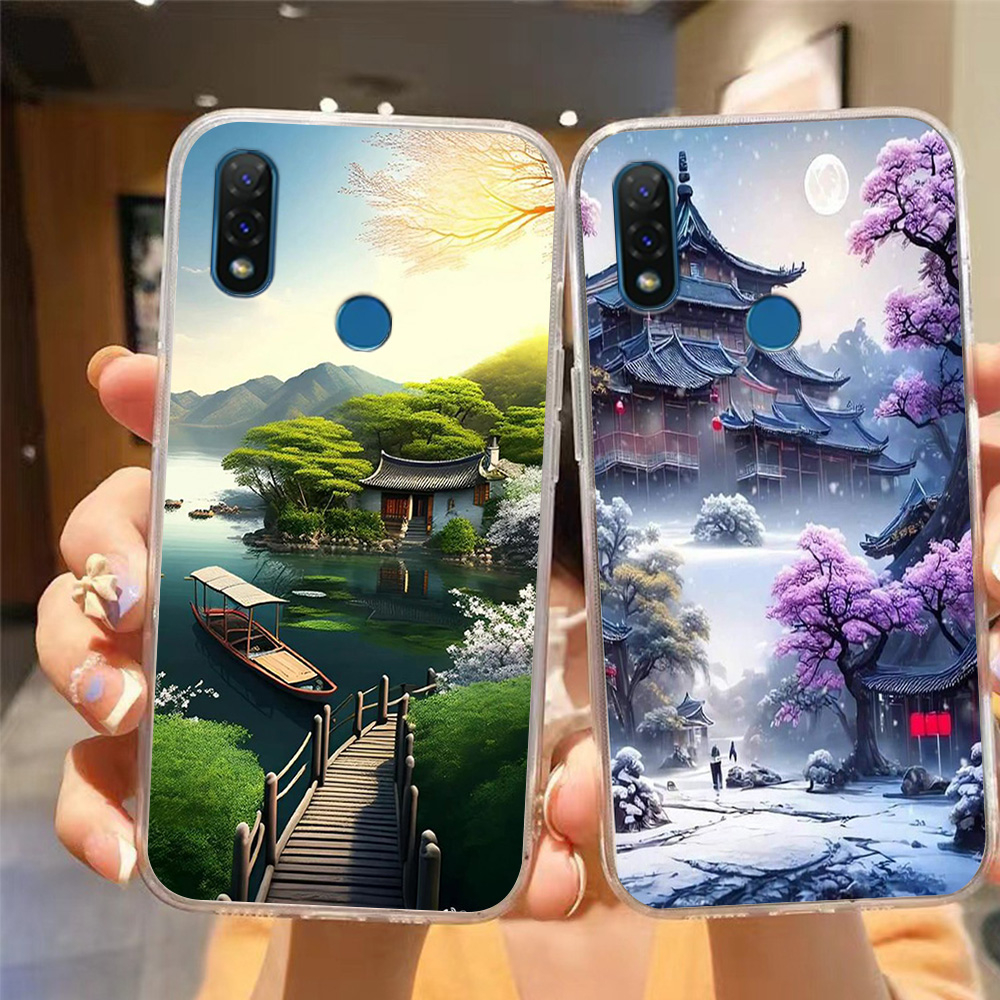 เคส Vsmart Joy 2 Plus / vsmart Joy2+ พิมพ์ลายภูมิทัศน์ญี่ปุ่น