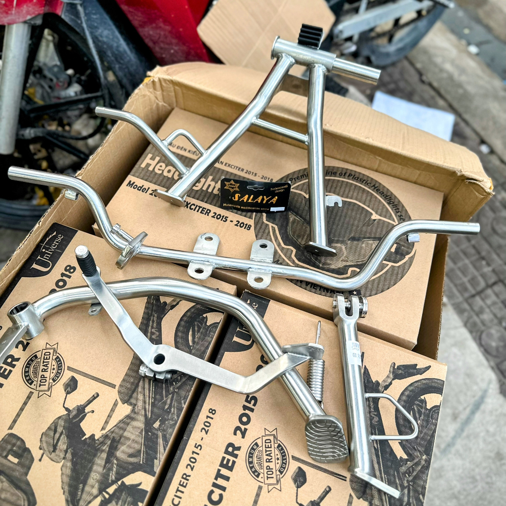 ชุดสแตนเลส Salaya 304 Future Led 125i ครบชุด