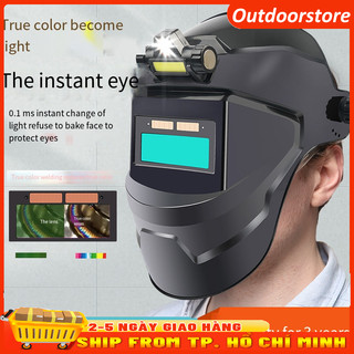 🔥FREESHIP🔥 Mặt nạ hàn điện tử bằng nhựa độ cảm biến cao - Kính hàn điện tử tự động tối khi hàn