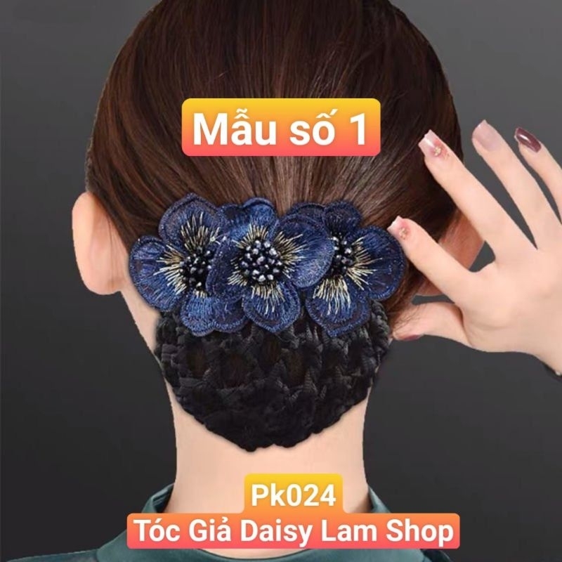 LUXURY DESIGN กิ๊บติดผมตาข่าย PK024 PK025