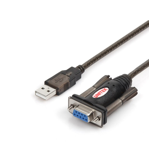 Unitek Y-105D สายตัวเมีย USB ถึง RS232 ยาว 1.5 ม. สาย USB ถึง COM RS232 เชื่อมต่อคอมพิวเตอร์เพื่อติด
