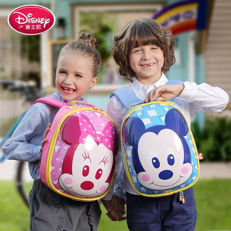 [ Disney ของแท้ มีจําหน่ายใน Cyprus ] Dis_Ney Super Light Childrens Backpack