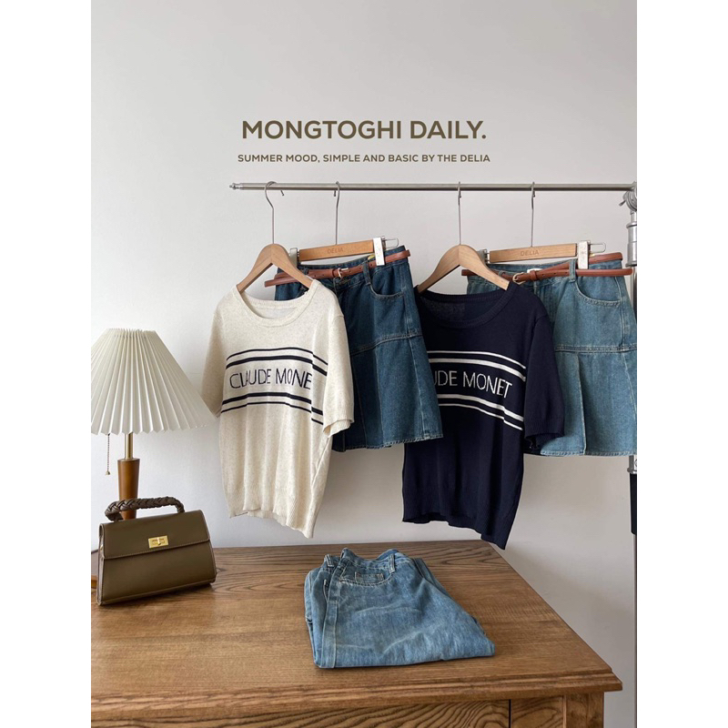 31132 MONGTOGHI CLAUDE MONET SWEATSHIRT