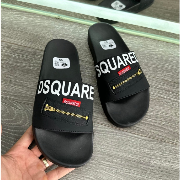 รองเท้าแตะสายไขว้ Dsquared2 DSQ2, DSQ Zip lock, มาตรฐาน Xmen