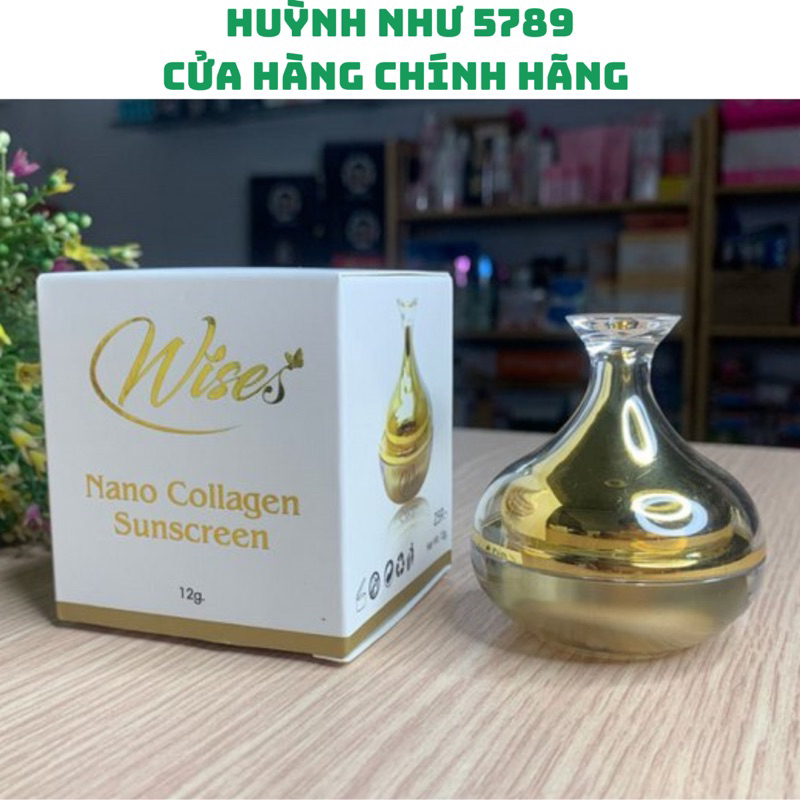 [ ของแท ้ ] Wise Nano Collagen Suncreen Thailand Sunscreen 12g