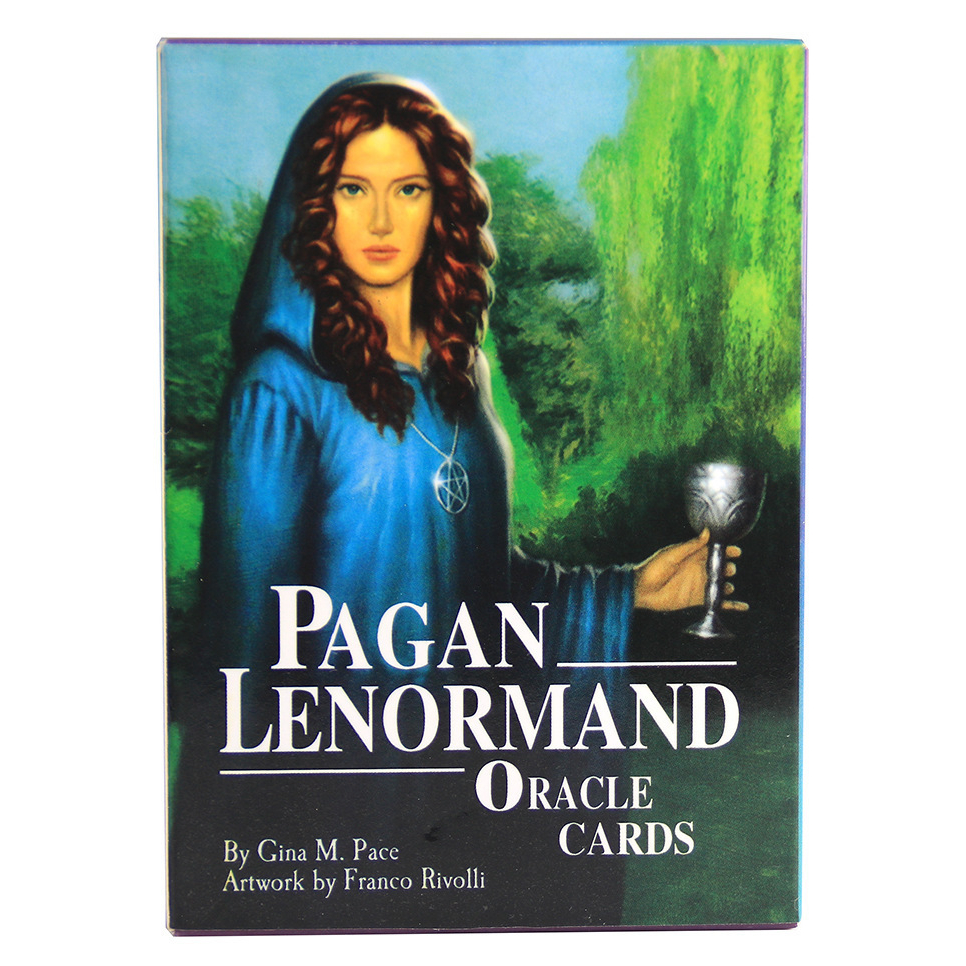 Pagan Lenormand Spiritual Fortune Telling Card Deck ใหม่