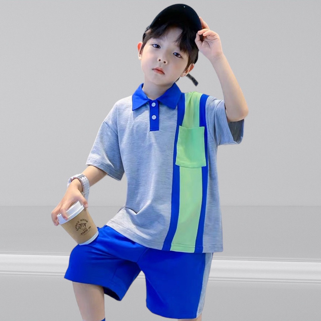 Chan Chan cotton baby boy เสื้อคอเต่า 3 สี WITH BAG สําหรับทารกตั้งแต่ 13-50kg