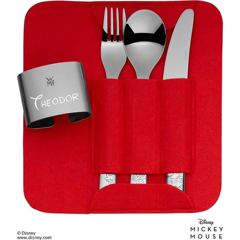 WMF My2Go-Kids มีดช้อนส้อมเด็ก Set-Set Mickey Mouse 5-teilig