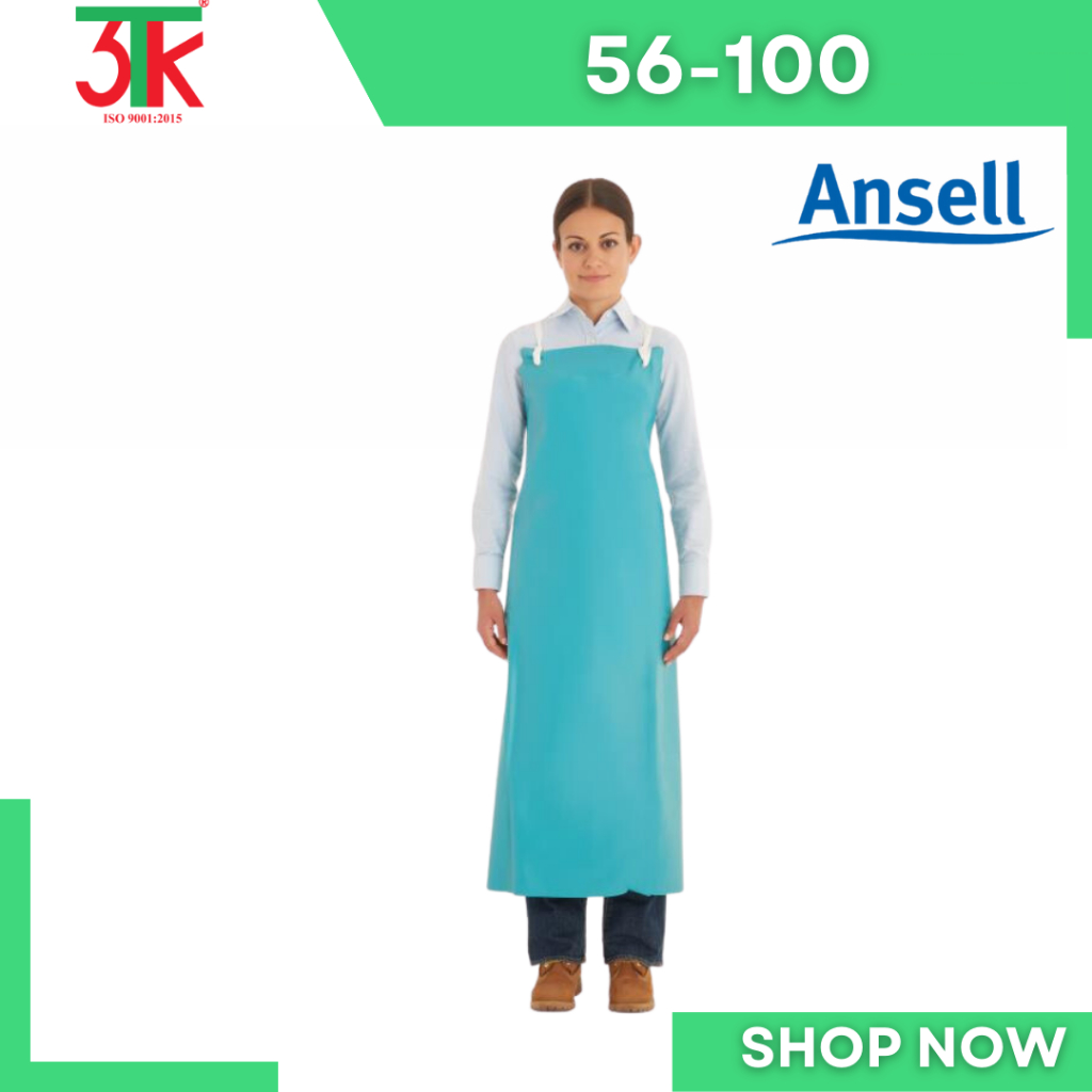 ผ้ากันเปื้อน Ansell ALPHATEC 56-100