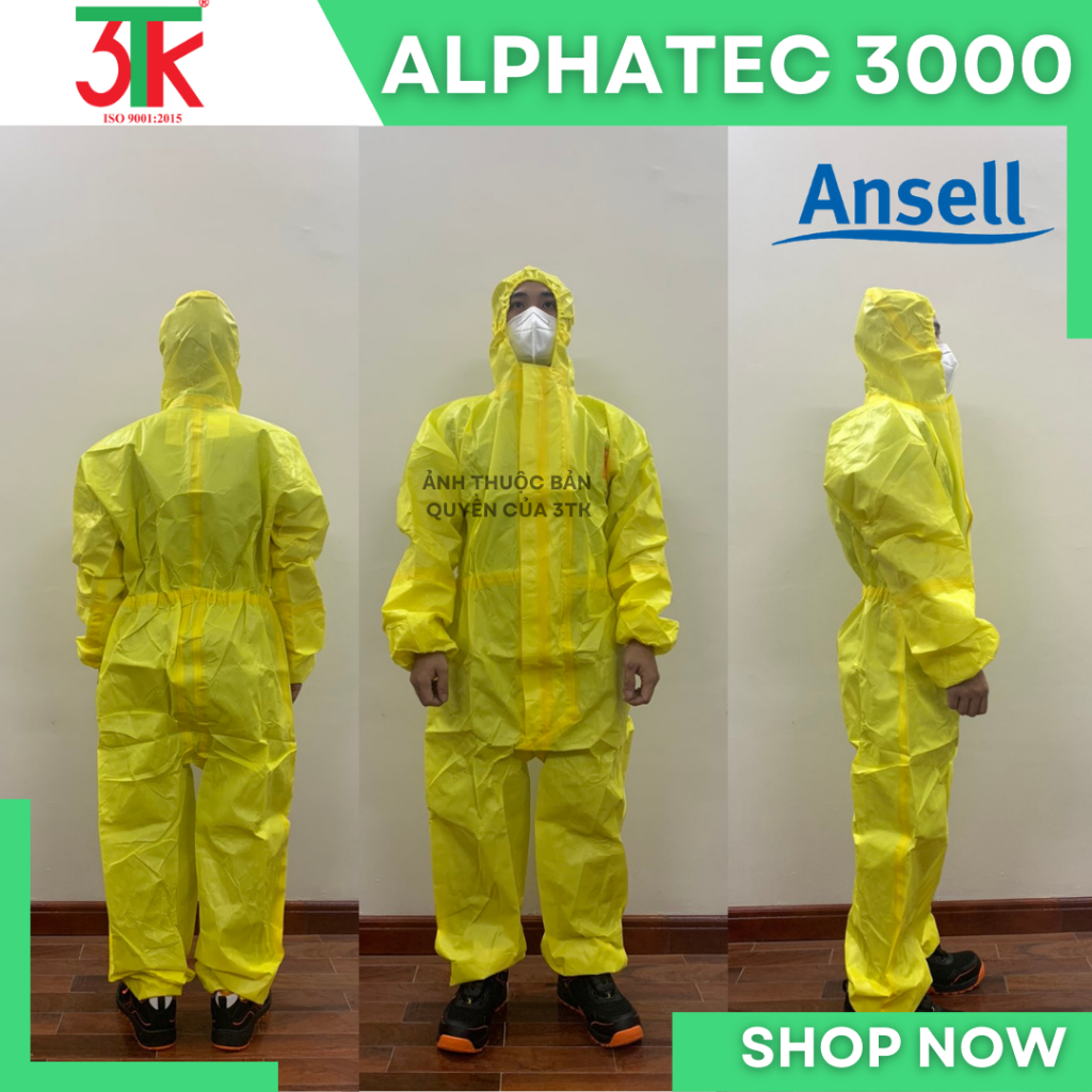 Ansell ALPHATEC 3000 สูท