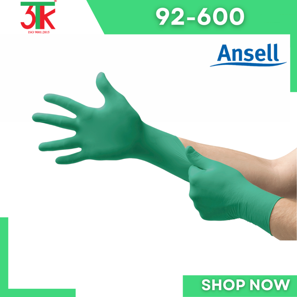 ถุงมือ Ansell TouchNTuff 92-600
