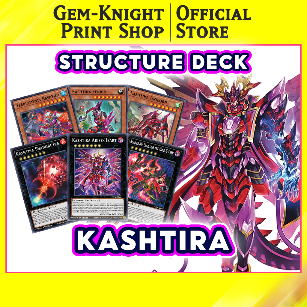 [การ์ดพิมพ์ลาย] Yugioh Deck - Kashtira - Structure Deck