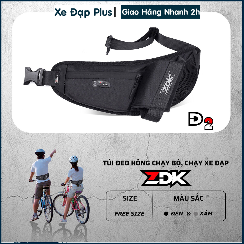 ZDK D2 Cycling-Running hip bag สําหรับขวดน้ํา โทรศัพท์ และค่าส่วนตัว ZDK D2