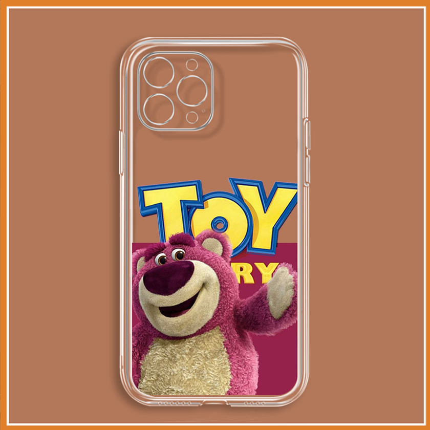 ของเล่นพิเศษ Strawberry Bear iphone Case 14 13 13pro 13Promax 6 6S 7 8 7Plus 8Plus IX XR XSMAX uh239