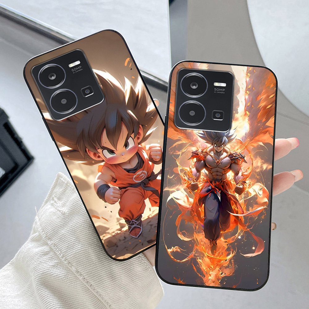 เคส Vivo y35 4g / y55 2022 4g / vivo y55 2022 5g พิมพ์ด้วยลิปสติกคุน่ารักและเย็น หมวกเรียบ naruto
